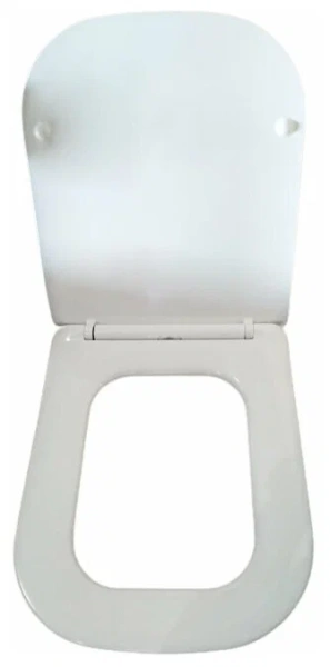 Крышка-сиденье для унитаза Cerutti Spa Nivolet, Nivolet Aria CT8163 Белая с микролифтом